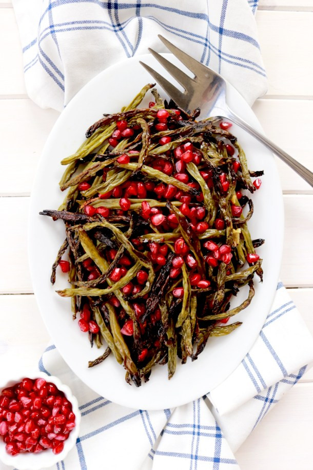 Rosh Hashanah Side Dishes
 Roasted Green Beans with Pomegranate Seeds Rosh Hashanah