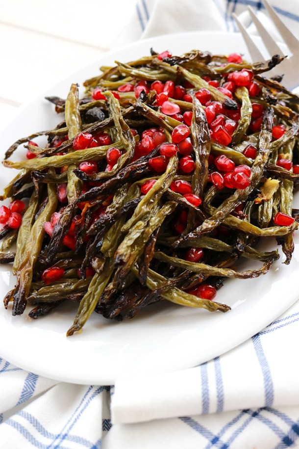 Rosh Hashanah Side Dishes
 Roasted Green Beans with Pomegranate Seeds Rosh Hashanah