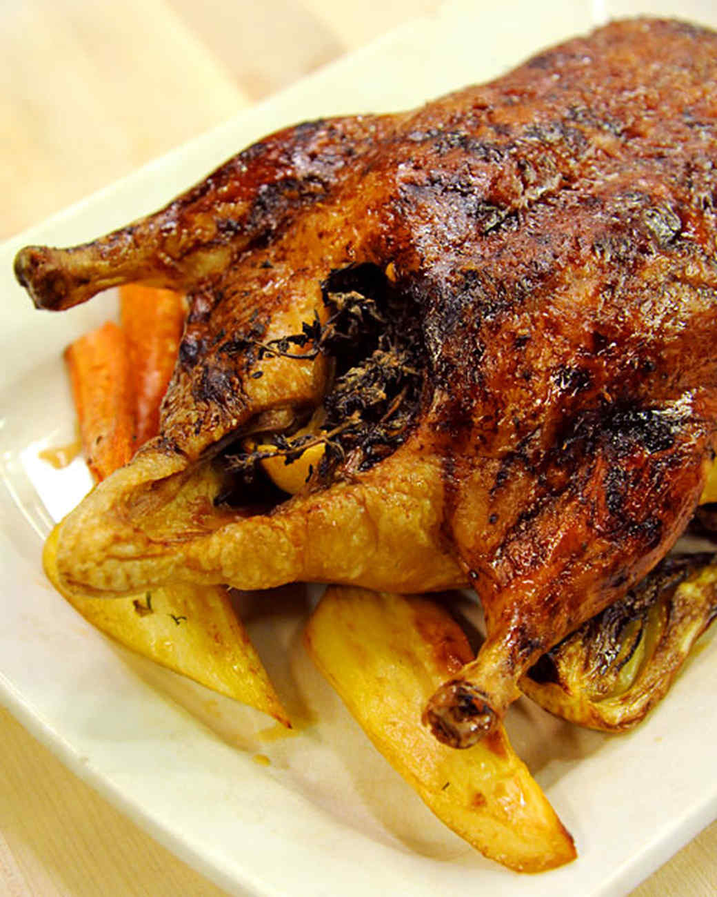 Rotisserie Duck Recipes
 Slow Roasted Balsamic Glazed Duck Recipe & Video