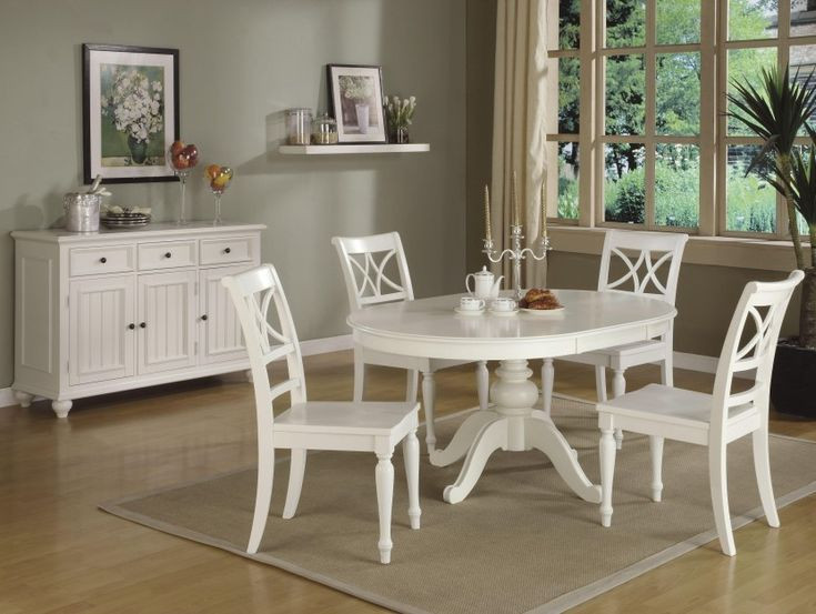 Round White Kitchen Table Set
 round white kitchen table sets