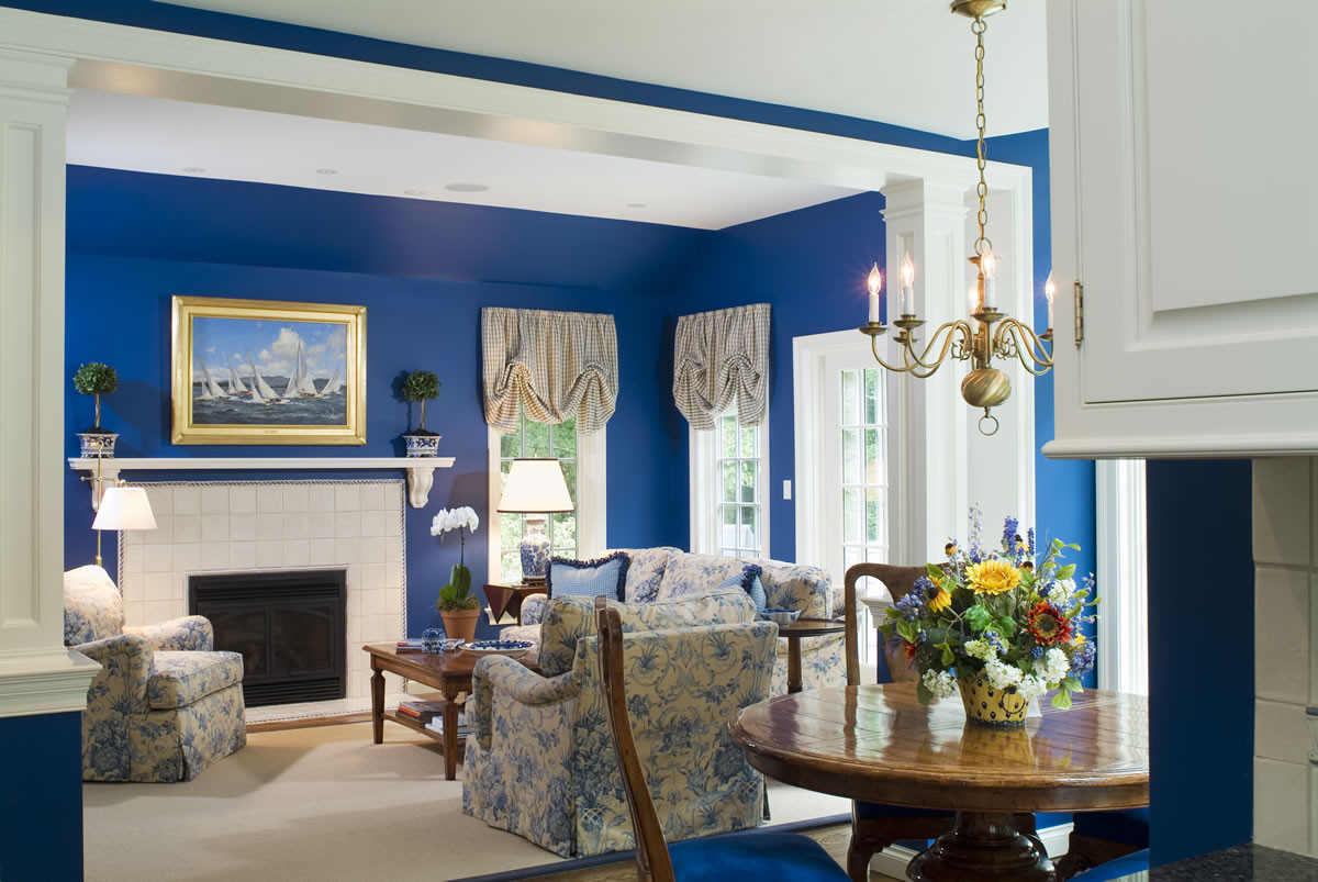 Royal Blue Living Room Ideas
 An Interior Design Tribute to Blue