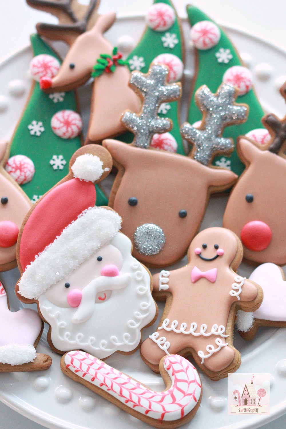 Royal Icing Christmas Cookie
 Video How to Decorate Christmas Cookies Simple Designs