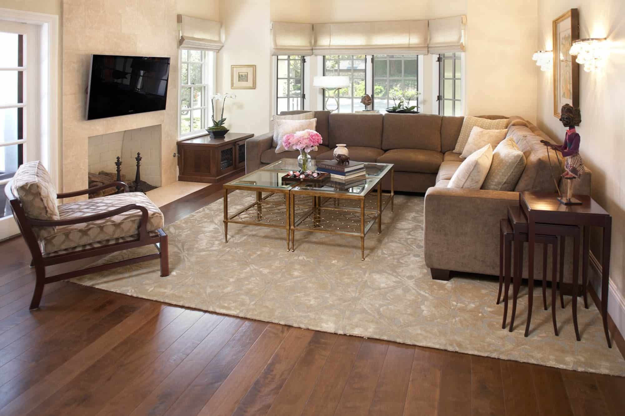 Rug On Carpet Living Room
 The Area Rug Guide — Gentleman s Gazette