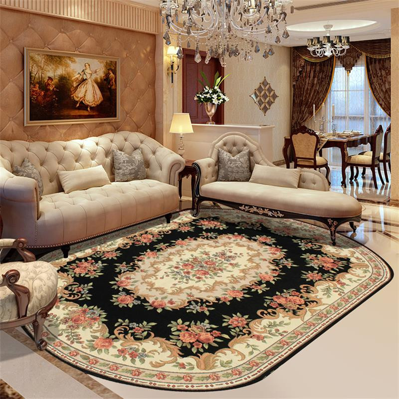 Rugs For Living Room Cheap
 160X230CM Wilton Oval Rugs and Carpets for Home Living