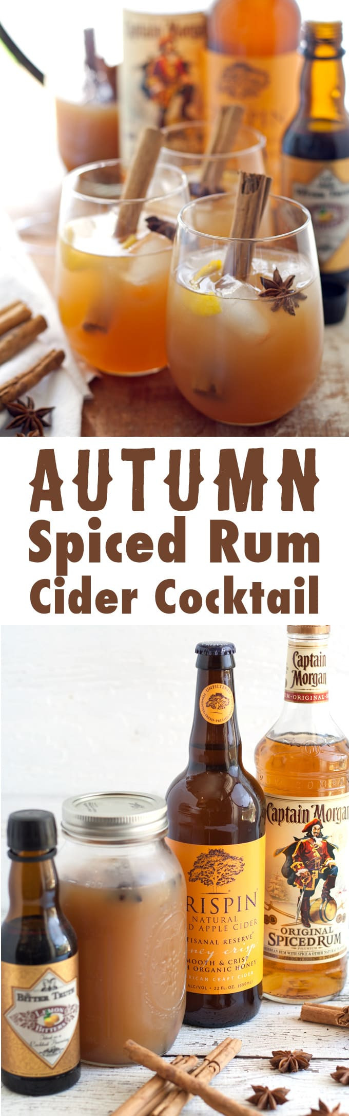 Rum Drinks For Fall
 Autumn Spiced Rum Cider Cocktail Honey and Birch