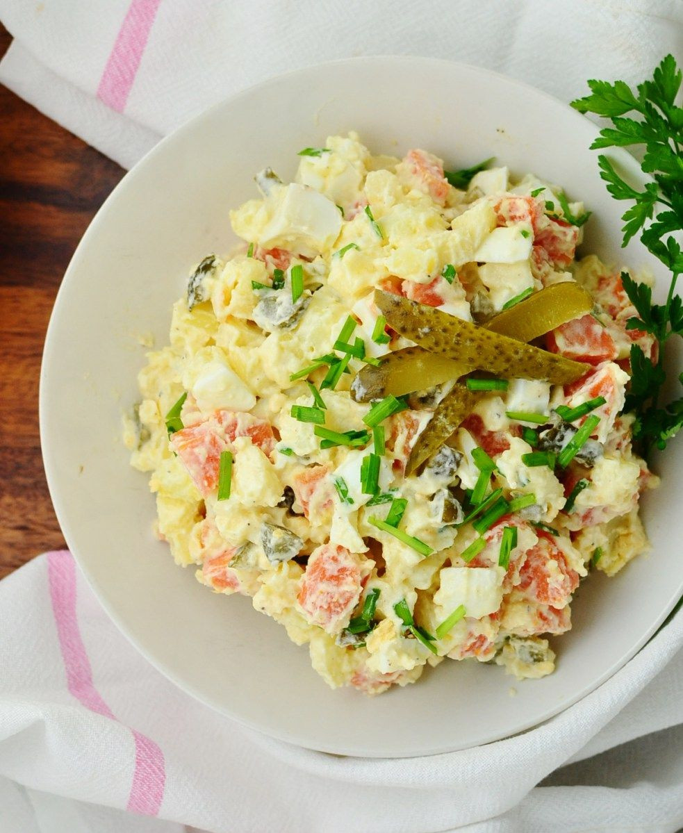 Russian Side Dishes
 My mum s best Russian salad …