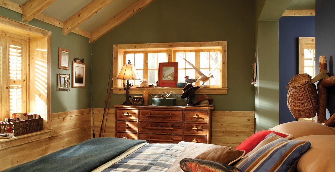 Rustic Bedroom Paint Colors
 Green Interior Colors Inspirations