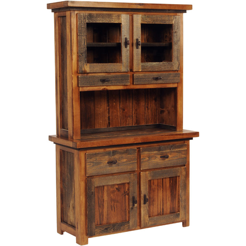 Rustic Kitchen Buffets
 Rustic Wyoming Buffet w Hutch