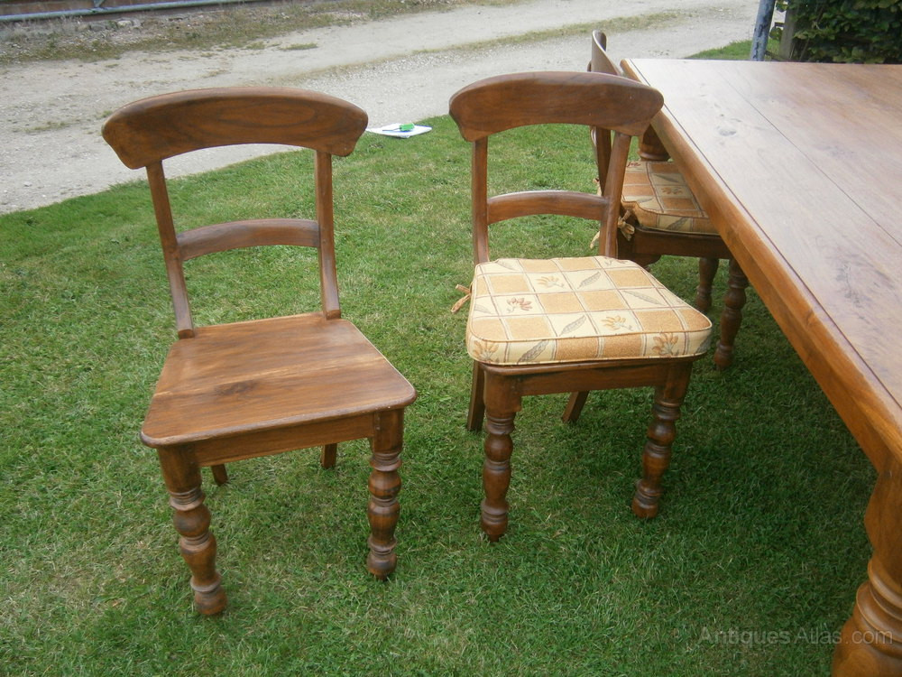 Rustic Kitchen Chairs
 Antiques Atlas Rustic Kitchen Table & Chairs