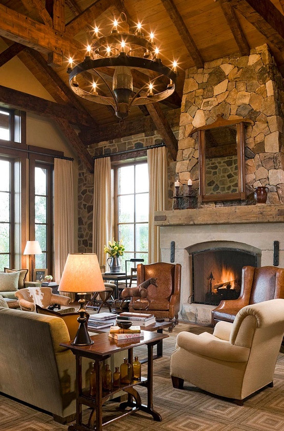 Rustic Living Room Ideas
 25 Rustic Living Room Design Ideas For Your Home