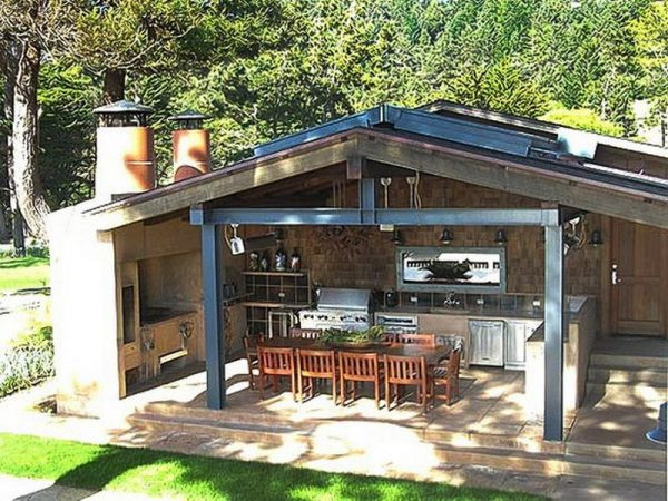 Rustic Outdoor Kitchen
 Best Amazing Outdoor Kitchen Ideas Design For Small Space