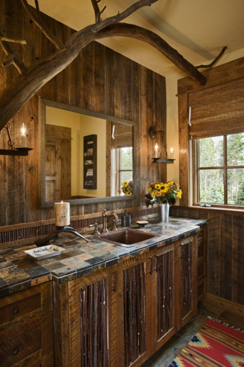 Rustic Small Bathroom
 Rustic Bathrooms – The Owner Builder Network