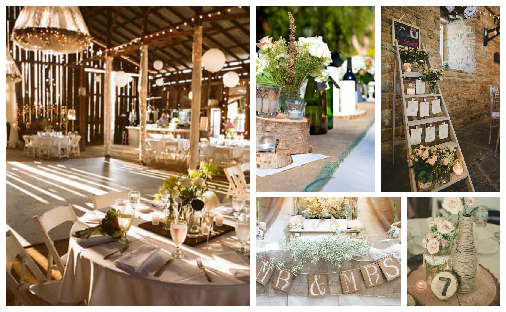 Rustic Wedding Ideas DIY
 Awesome DIY Rustic Wedding Decorations That Will Warm Your