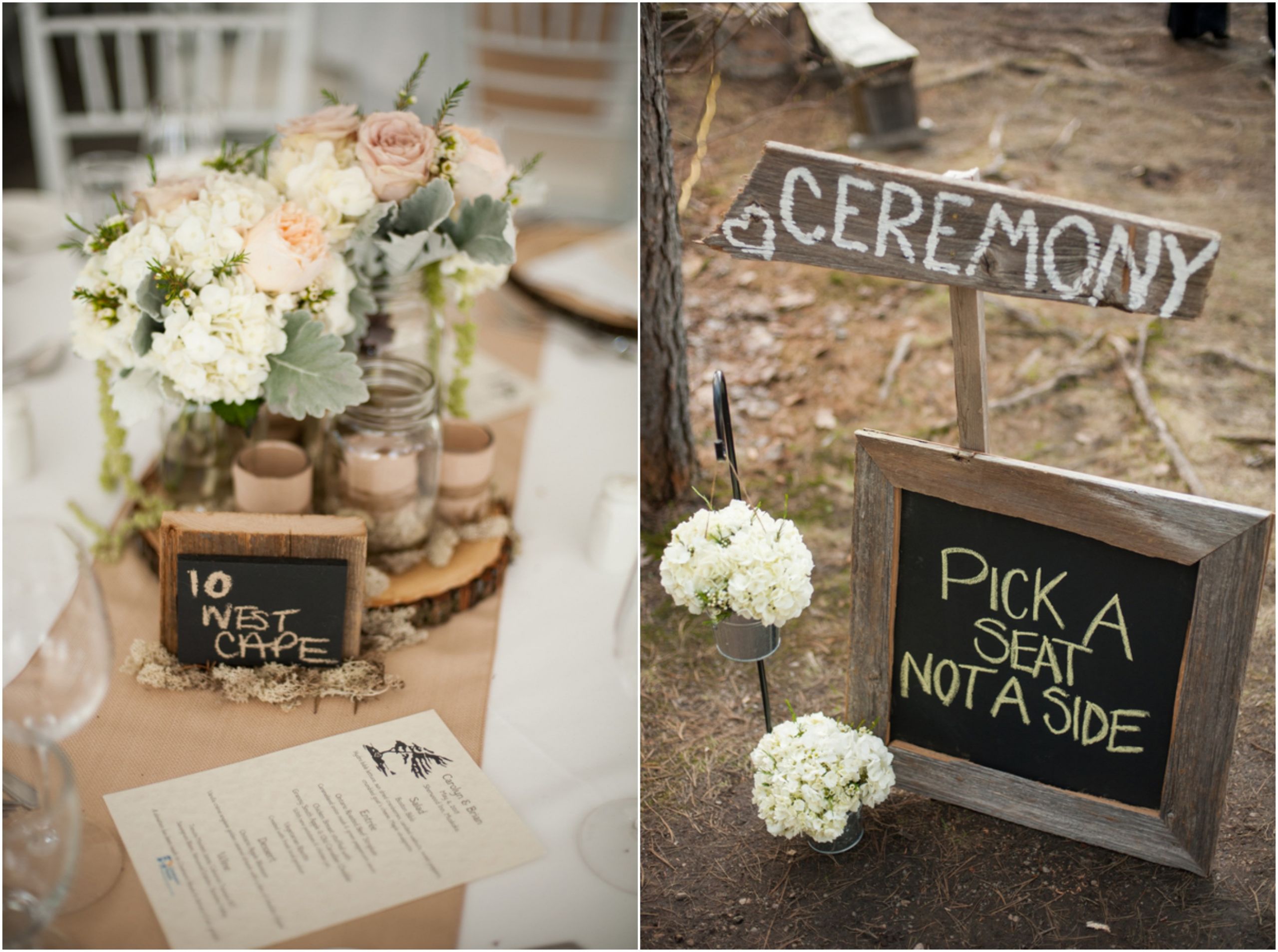 Rustic Wedding Ideas DIY
 Eco Friendly Woodsy Rustic Wedding Rustic Wedding Chic