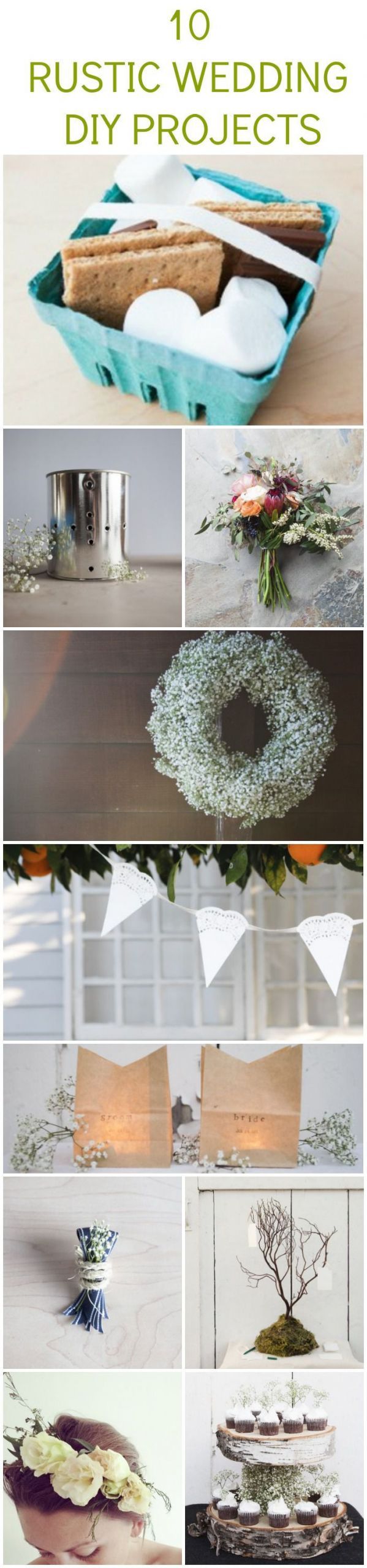 Rustic Wedding Ideas DIY
 10 Rustic Wedding DIY Projects You Should Try Rustic