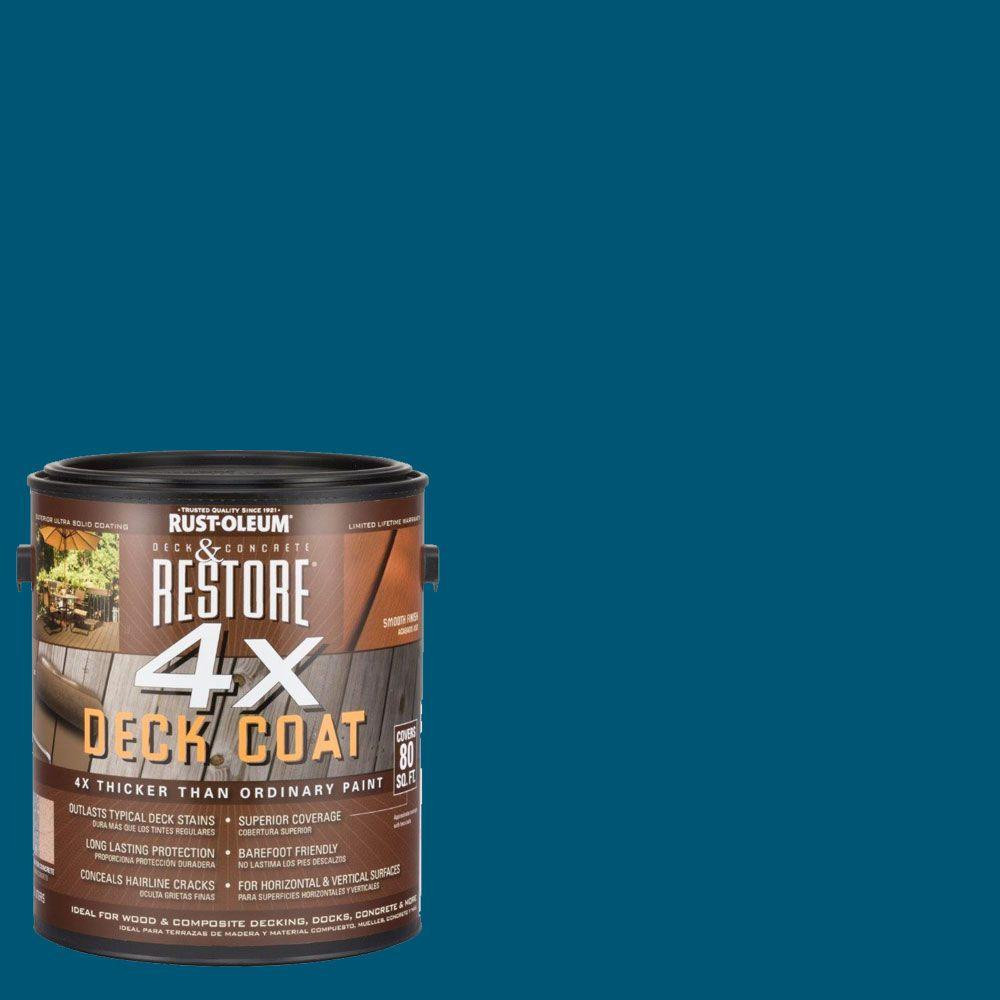 Rustoleum Restore Deck Paint Reviews
 Rust Oleum Restore 1 gal 4X Lagoon Deck Coat The