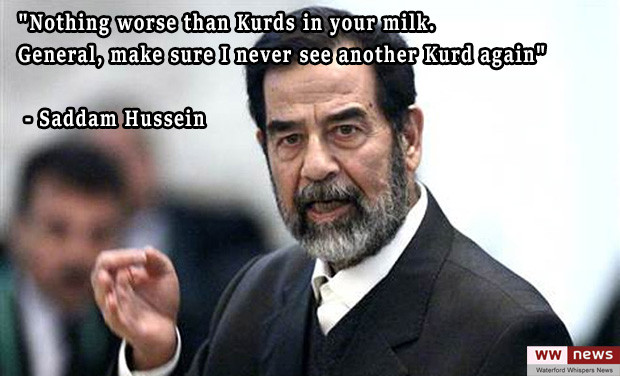 Saddam Hussein Quotes
 Top Five Dictator Quotes – Waterford Whispers News