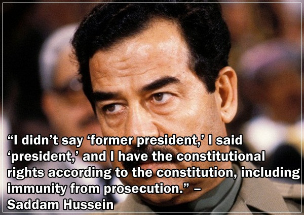 Saddam Hussein Quotes
 Saddam Hussein Funny Quotes QuotesGram