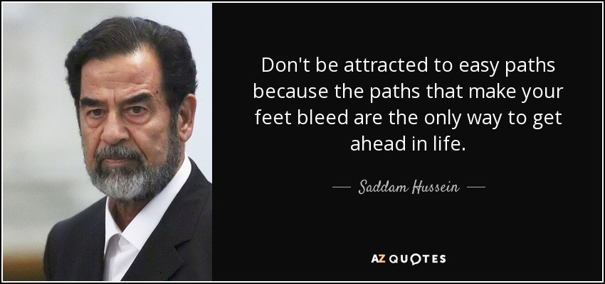 Saddam Hussein Quotes
 TOP 25 QUOTES BY SADDAM HUSSEIN of 72