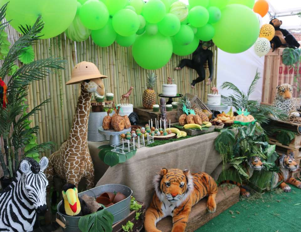 Safari Birthday Decorations
 Wel e to the Jungle Birthday "Safari Birthday Party
