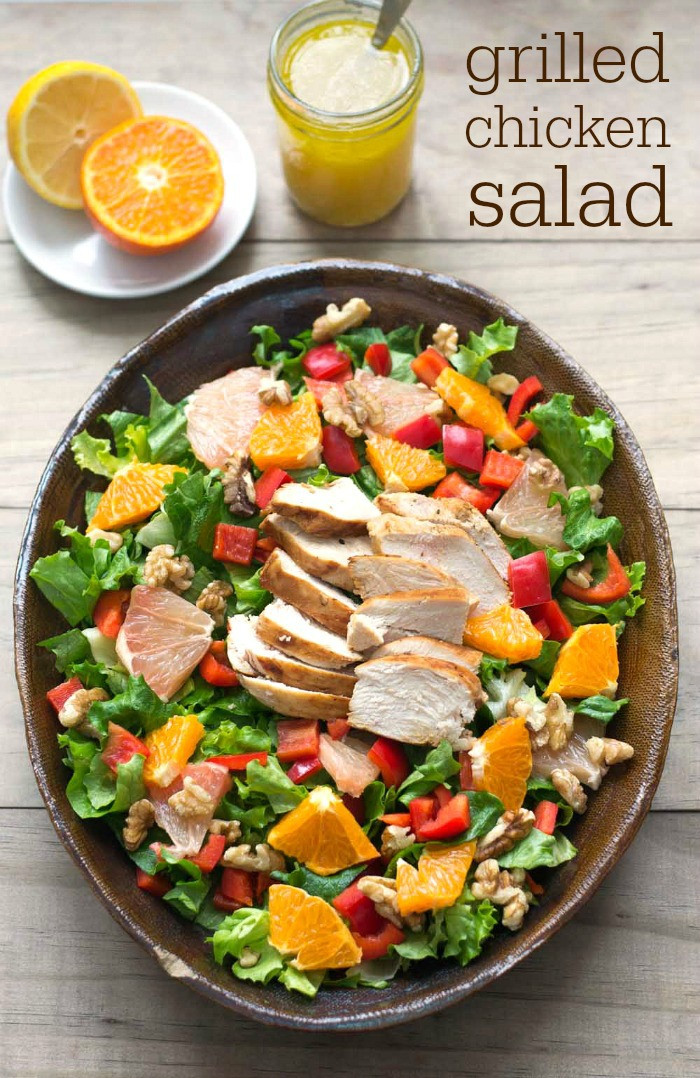 Salad Recipe For Dinner
 Grilled Chicken Salad Recipe SundaySupper Real Food