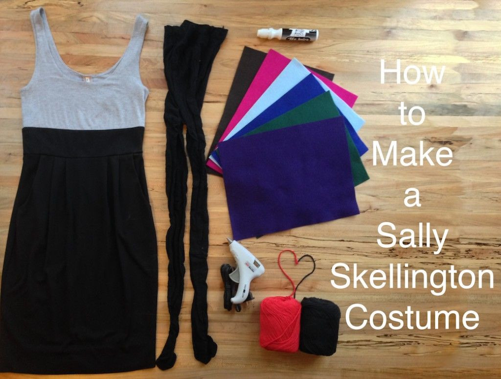 Sally Nightmare Before Christmas Costume DIY
 How to Make a DIY Sally Skellington Costume