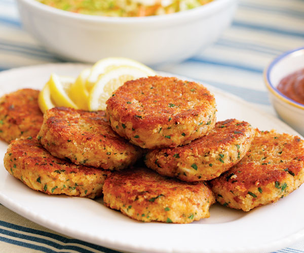 Salmon And Crab Cakes
 Crab Shrimp & Salmon Make the Best Fish and Seafood