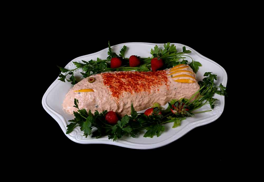 Salmon Mousse Mold
 An Eat n Man Smoked Salmon Mousse in Mold