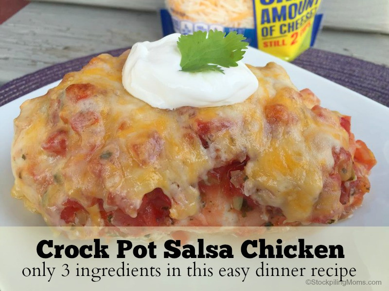 Salsa Chicken Crockpot Recipe
 Crock Pot Salsa Chicken Recipe