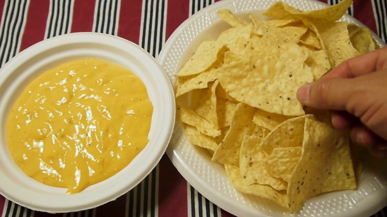 Salsa Con Queso Recipe
 eat Salsa Con Queso cheese dip with Restaurant Style chips