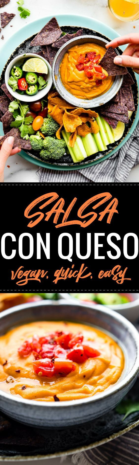 Salsa Con Queso Recipe
 Quick Vegan Salsa Con Queso Recipe