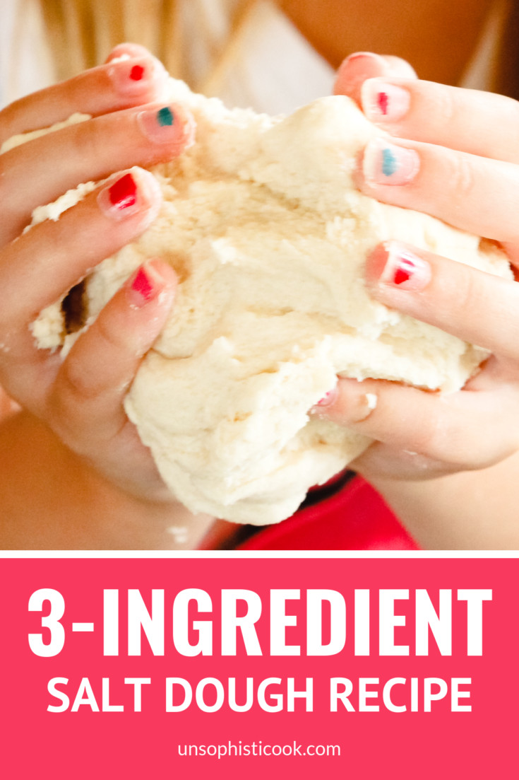Salt Dough Recipes For Kids
 Easy Salt Dough Recipe for Kids 3 Ingre nts