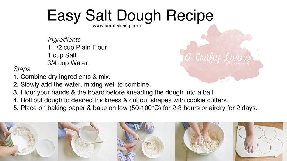 Salt Dough Recipes For Kids
 Mothers Day Salt Dough Magnets with FREE Recipe Printable