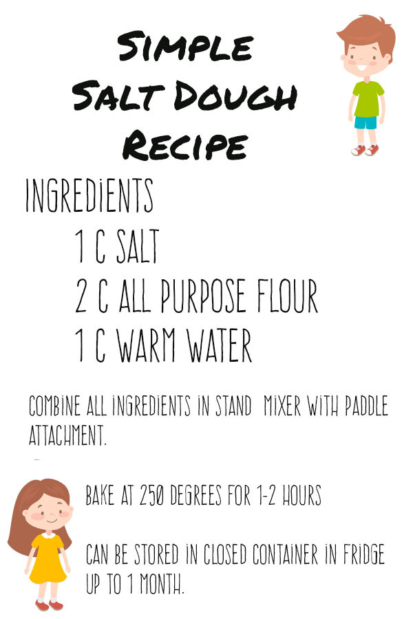 Salt Dough Recipes For Kids
 Simple and Fun Salt Dough Easter Activity for Kids