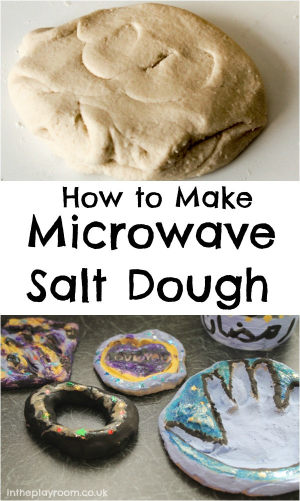Salt Dough Recipes For Kids
 Microwave Salt Dough In The Playroom