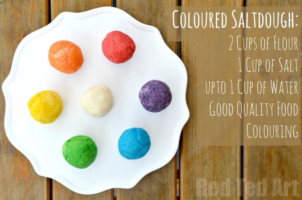 Salt Dough Recipes For Kids
 30 Salt Dough Crafts for Kids Red Ted Art Make