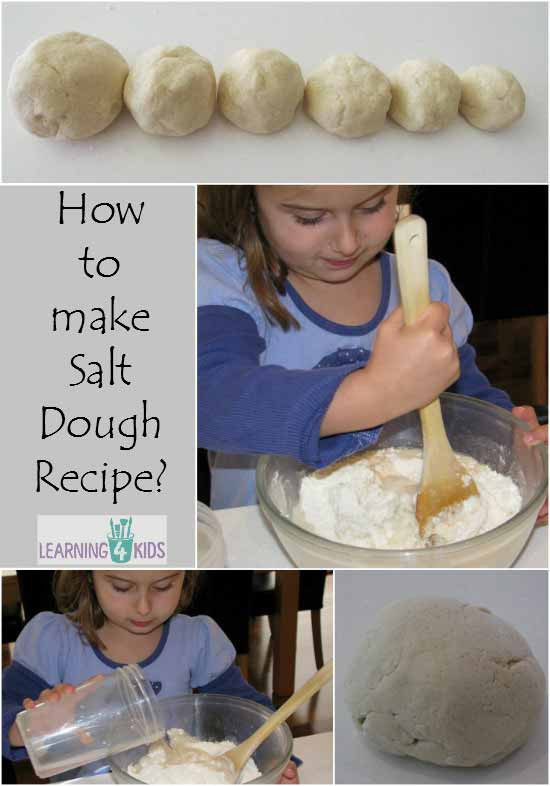 Salt Dough Recipes For Kids
 How to make Salt Dough