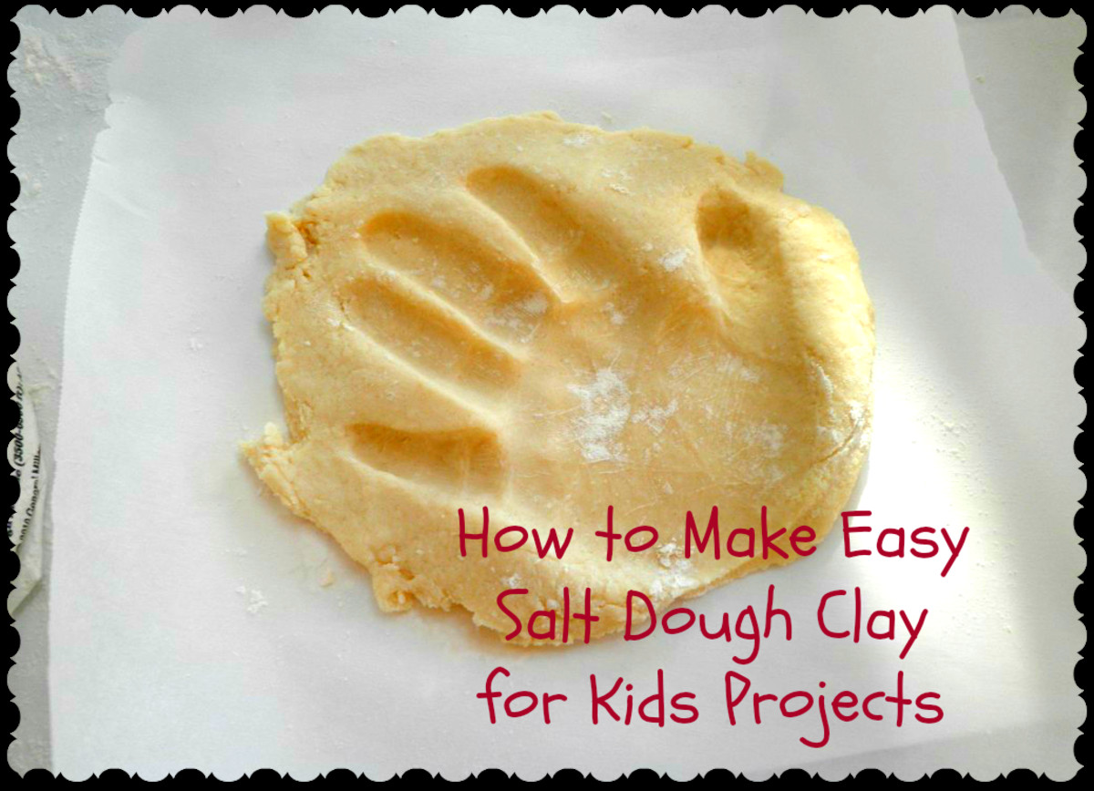 Salt Dough Recipes For Kids
 How to Make Easy Salt Clay Dough for Kids Art Projects