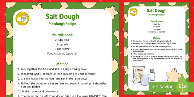 Salt Dough Recipes For Kids
 How To Make Salt Dough Basic playdough recipe for kids