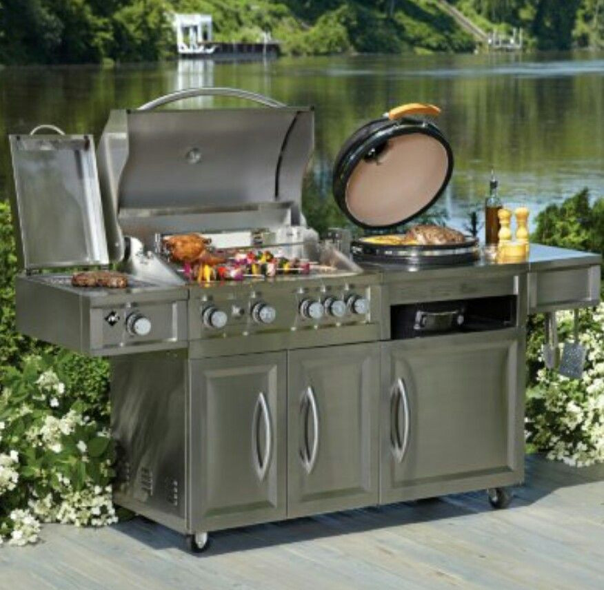 Sam'S Club Outdoor Kitchen
 Members Mark gas & kamado grill bo from samsclub