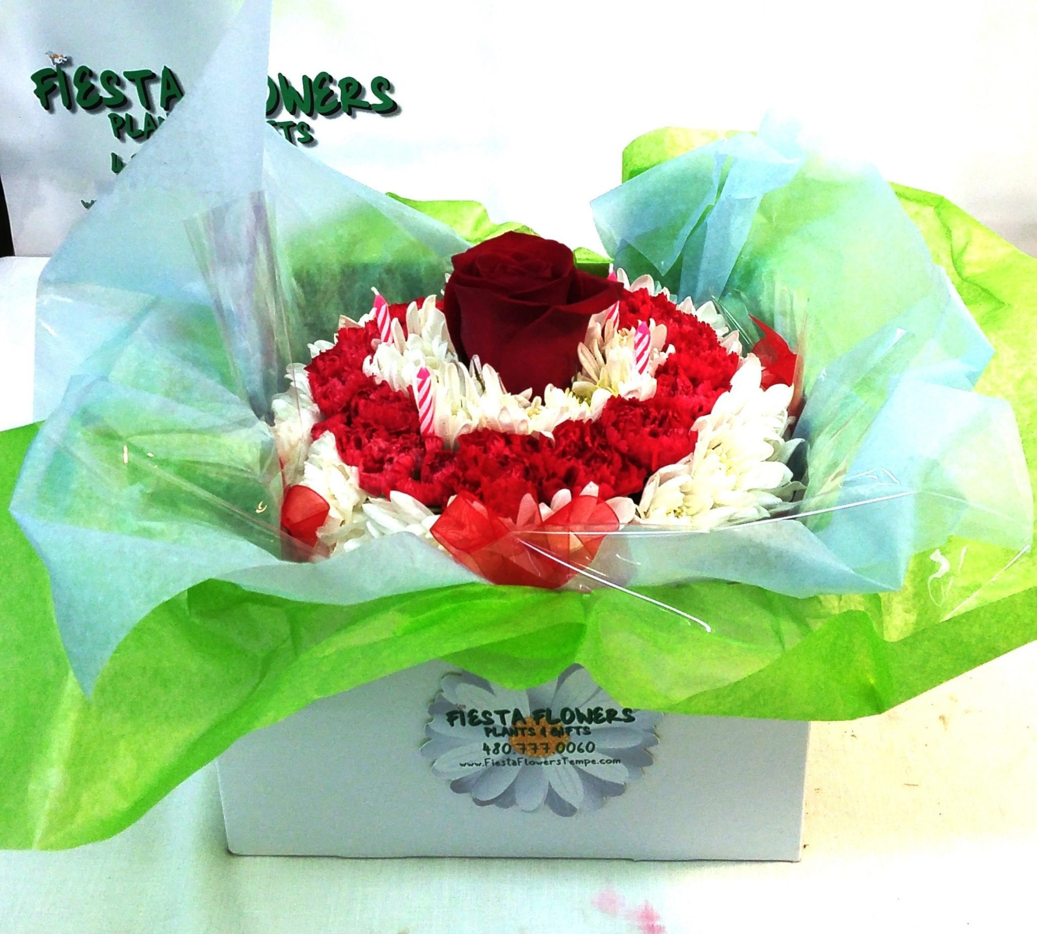 Same Day Birthday Gift Delivery
 SAME DAY DELIVERY Fiesta Birthday Cake Fiesta Flowers