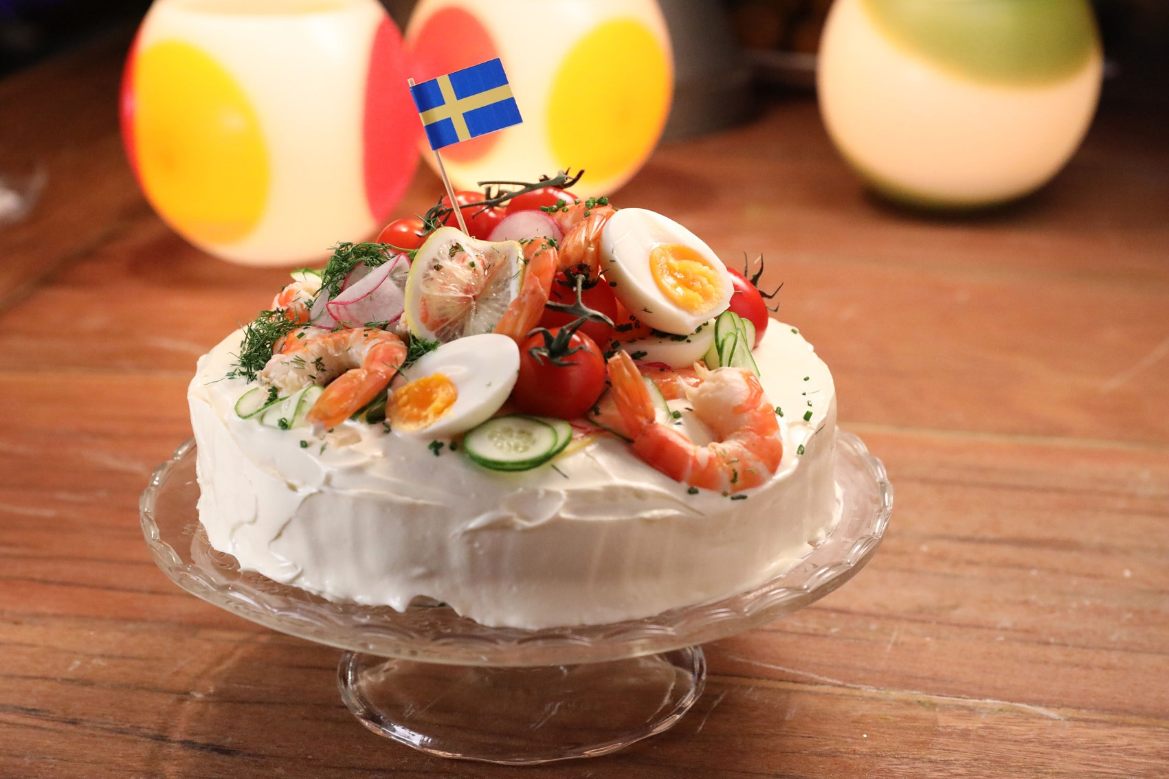 Sandwich Cake Recipes
 Swedish sandwich cake Smörgåstårta recipe