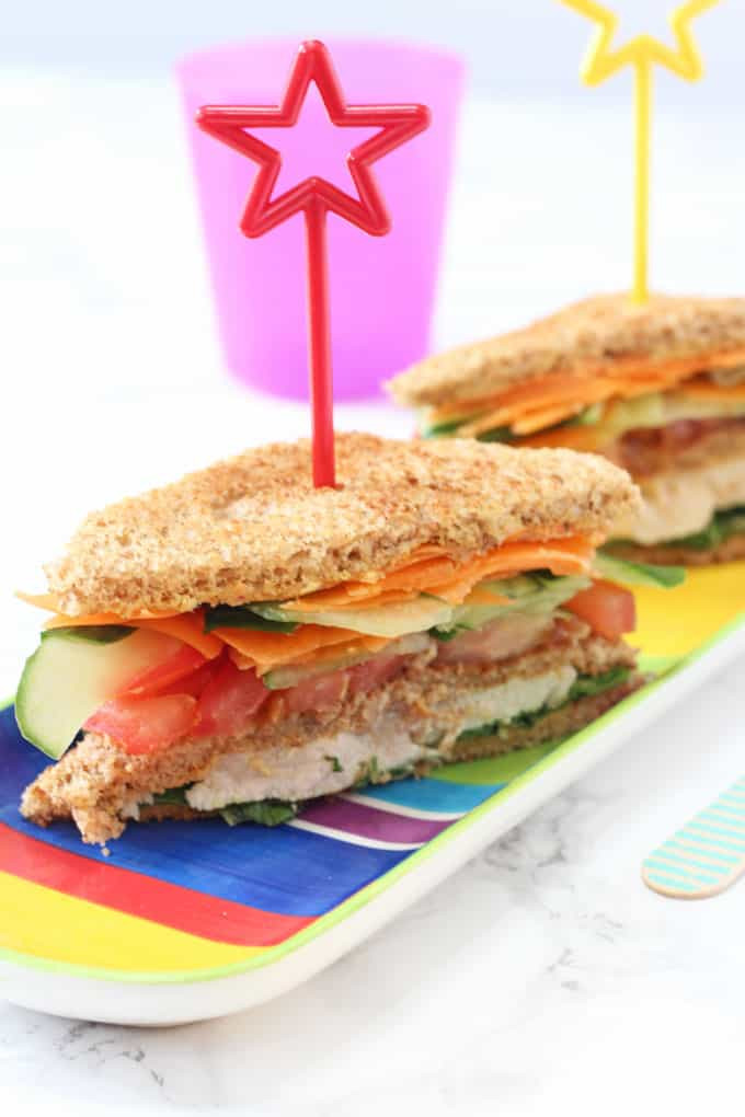 Sandwiches Recipes For Kids
 Club Sandwich for Kids My Fussy Eater