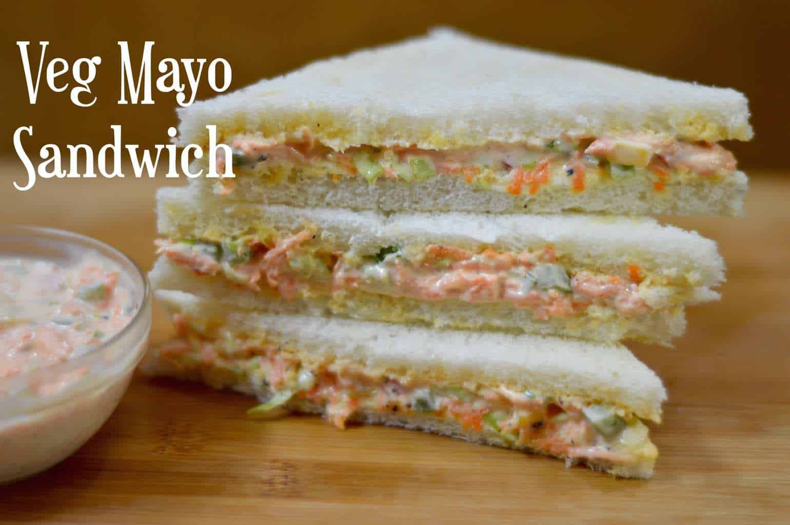 Sandwiches Recipes For Kids
 Veg Mayonnaise Sandwich Kids Lunchbox Recipe Video