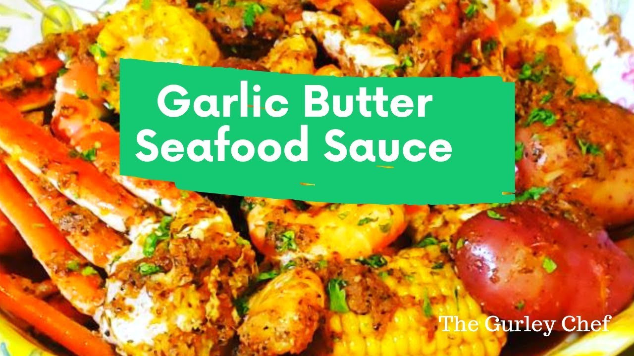 Sauces For Seafood
 Seafood Boil Garlic Butter Sauce