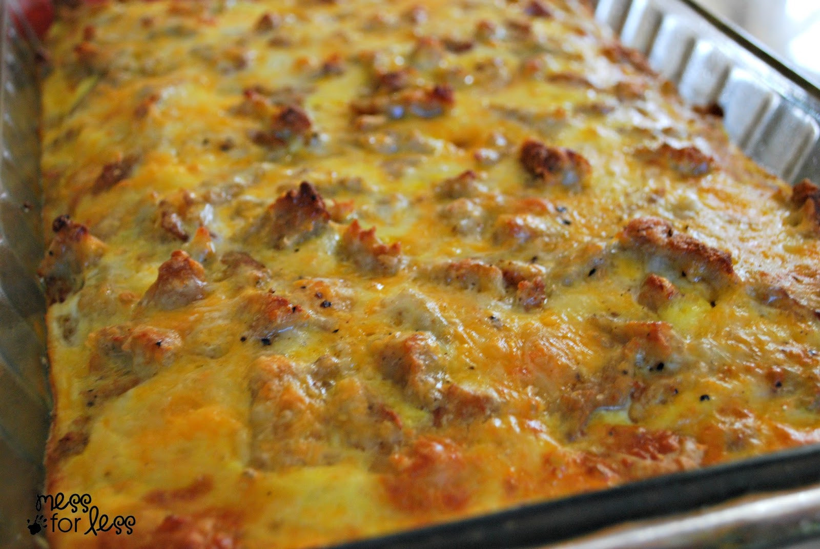 Sausage And Biscuit Casserole
 Sausage Egg and Biscuit Breakfast Casserole Food Fun