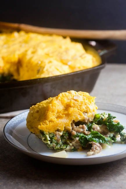 Sausage And Biscuit Casserole
 Sausage and Kale Breakfast Casserole