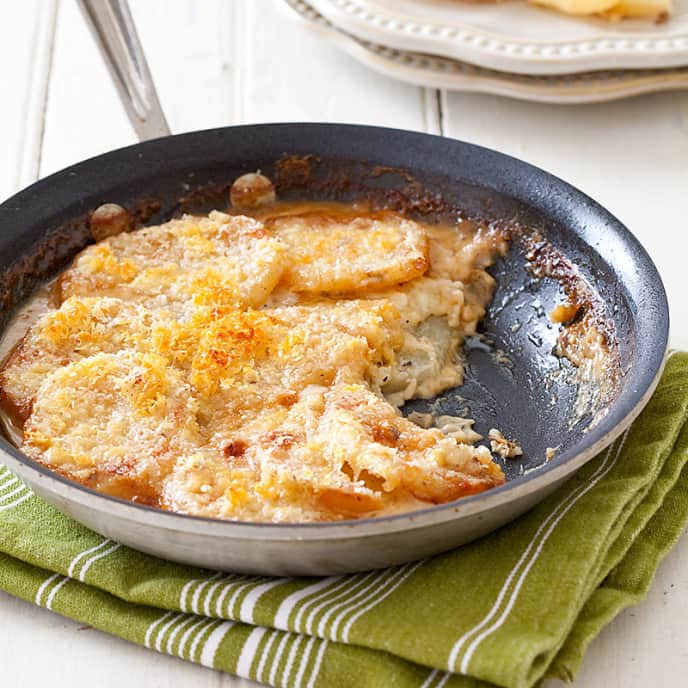 Scalloped Potatoes For Two
 Cheesy Scalloped Potatoes for Two