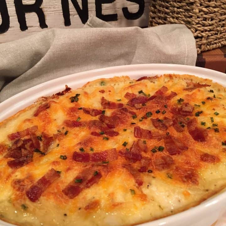 Scalloped Potatoes For Two
 Loaded Scalloped Potatoes For Two