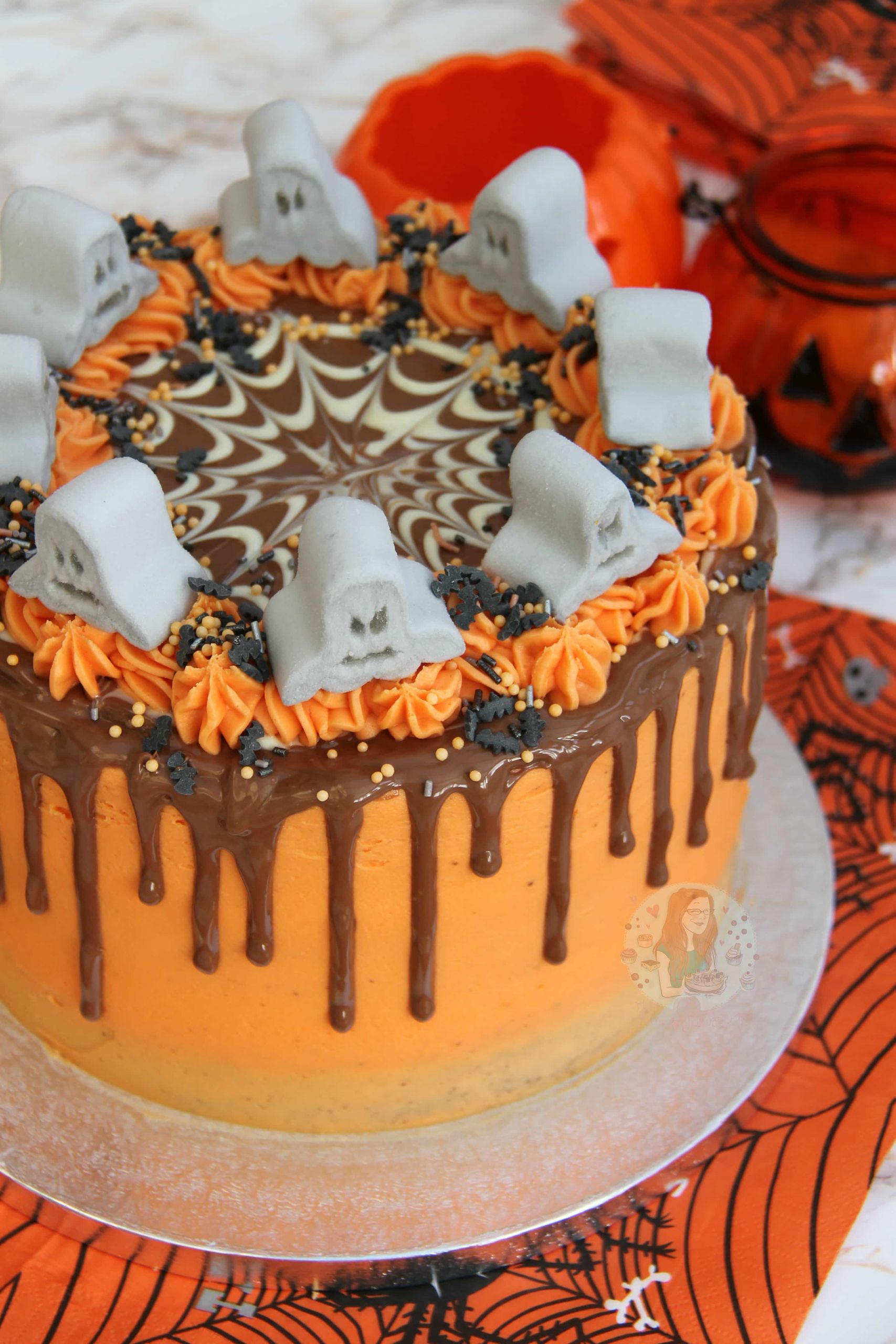 Scarey Halloween Cakes
 Halloween Drip Cake Jane s Patisserie